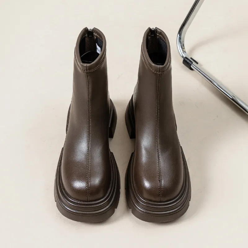 Medd Ankle Boots Women's Black/Brown-5
