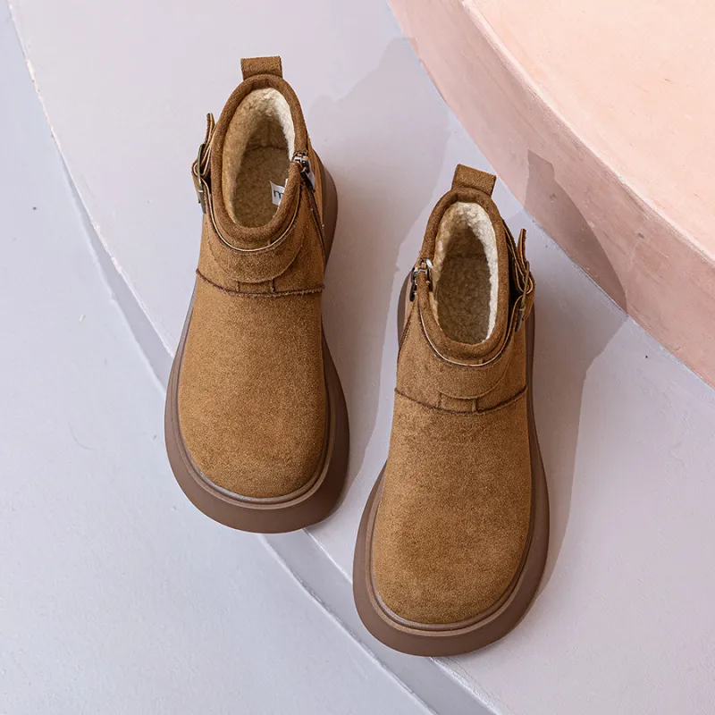 Medd Ankle Boots Women's Coffee/Chestnut-4