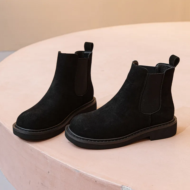 Medd 15cm Chelsea Boots 3.5cm Women's Black-5