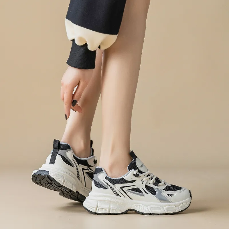 Medd Height Increasing Lightweight Breathable Chunky Sneakers Women's-9