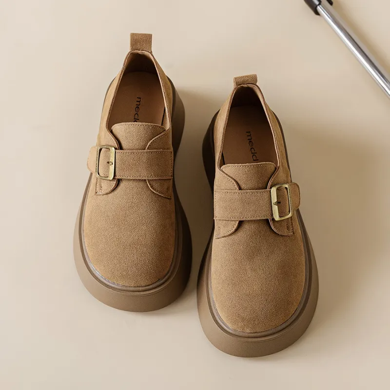 Medd Loafers Women's Chestnut/Antelope Brown-2