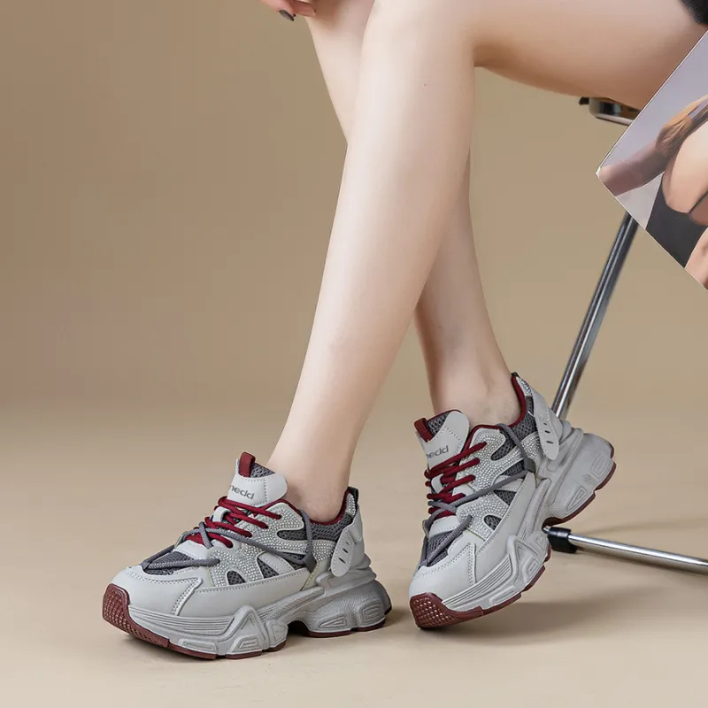 Medd Low-Top Chunky Sneakers Women's-11