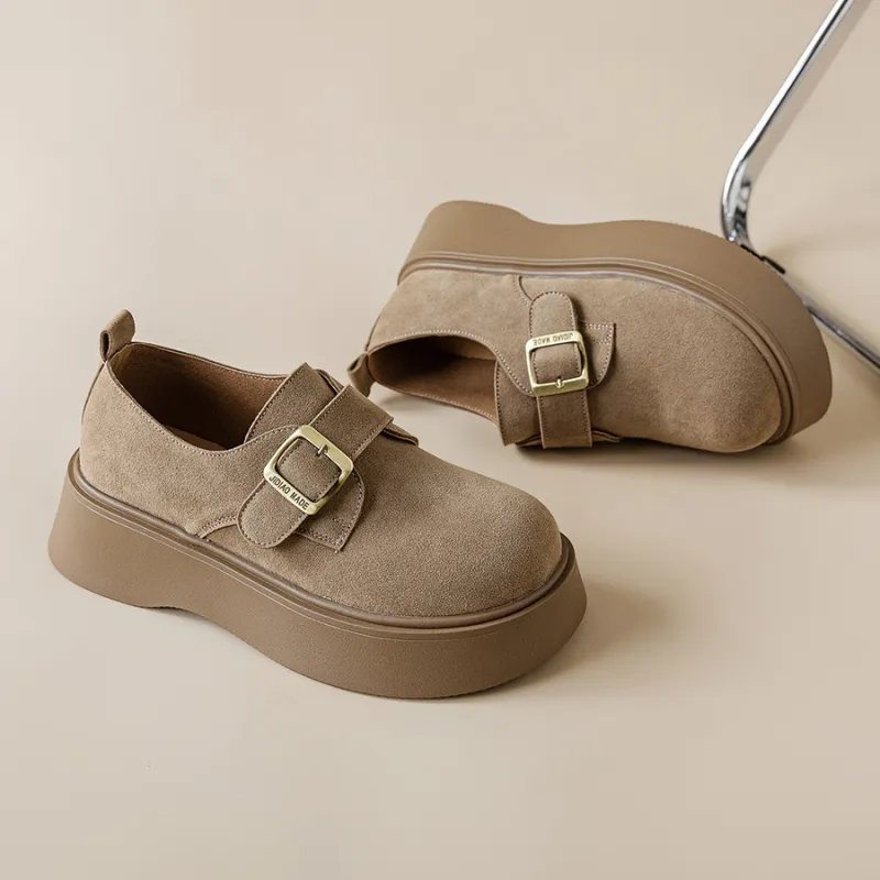 Medd Loafers Women's Chestnut/Antelope Brown-10