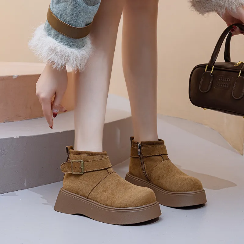Medd Ankle Boots Women's Coffee/Chestnut-6