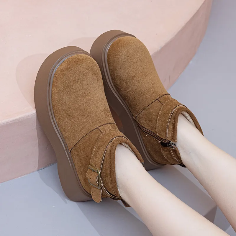 Medd Ankle Boots Women's Coffee/Chestnut-7