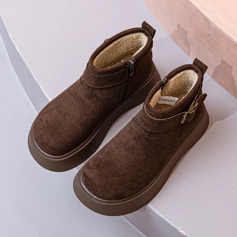 Medd Ankle Boots Women's Coffee/Chestnut-12