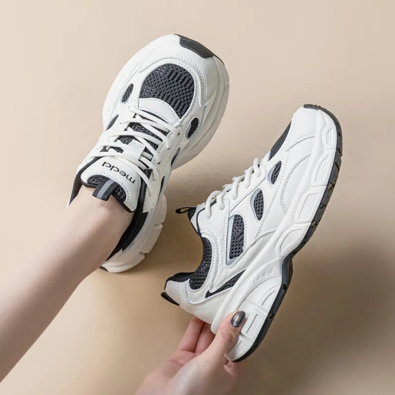 Medd Height Increasing Lightweight Breathable Low-Top Chunky Sneakers Women's-8