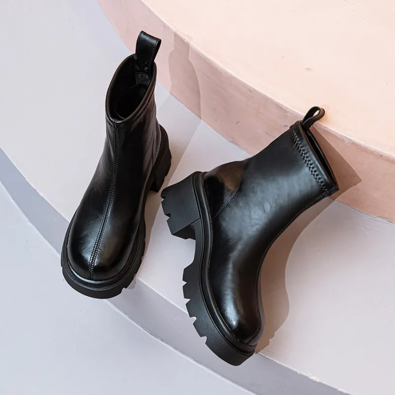 Medd Ankle Boots Women's Black-6