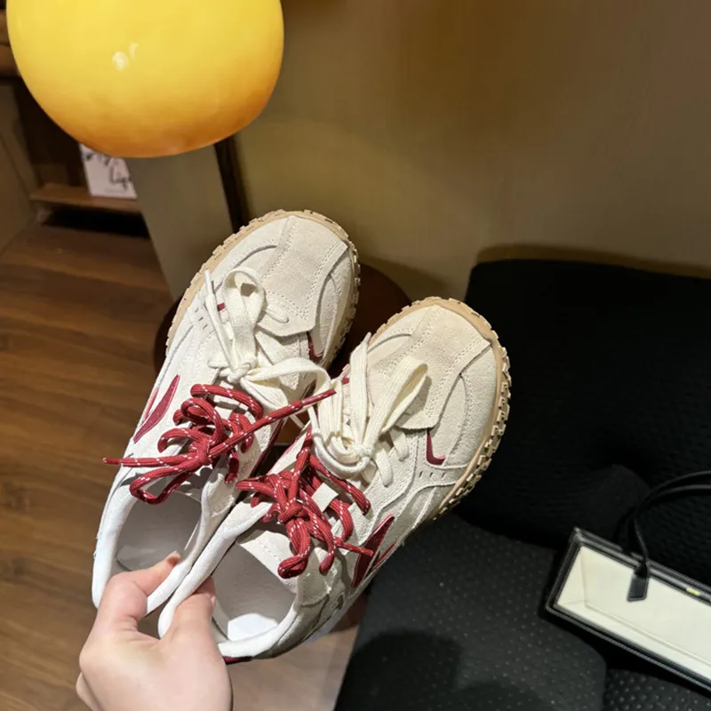 QING MISS Anti-Slip And Wear-Resistant Lightweight Low-Top Casual Shoes Women's-1