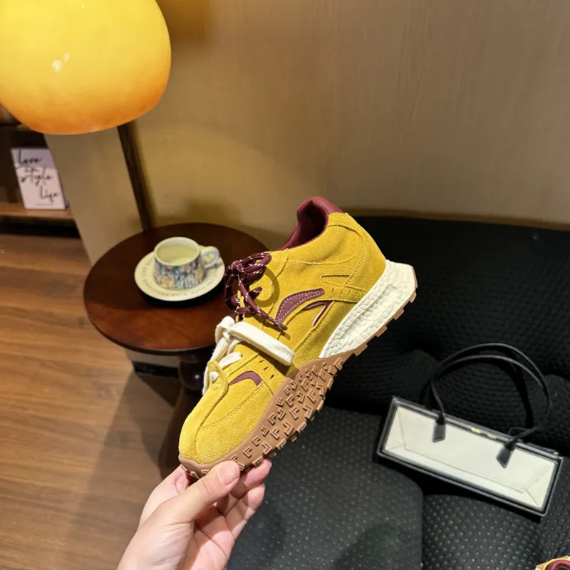 QING MISS Anti-Slip And Wear-Resistant Lightweight Low-Top Casual Shoes Women's-8