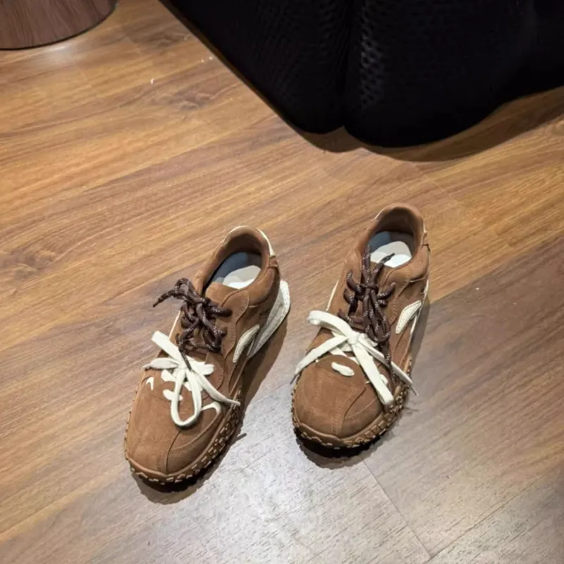 QING MISS Anti-Slip Wear-Resistant Low-Top Casual Shoes Women's-2