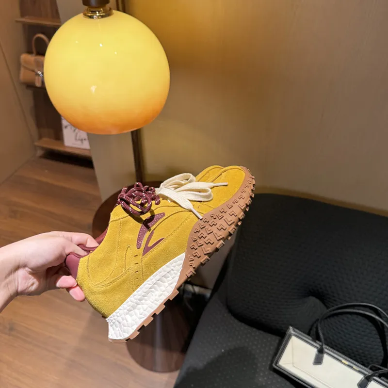 QING MISS Anti-Slip And Wear-Resistant Lightweight Low-Top Casual Shoes Women's-7