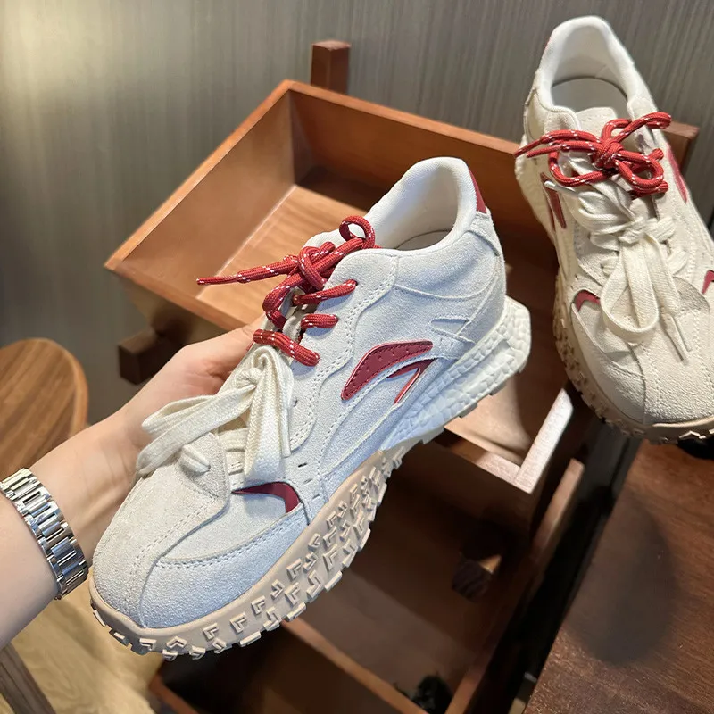 QING MISS Anti-Slip And Wear-Resistant Lightweight Low-Top Casual Shoes Women's-3