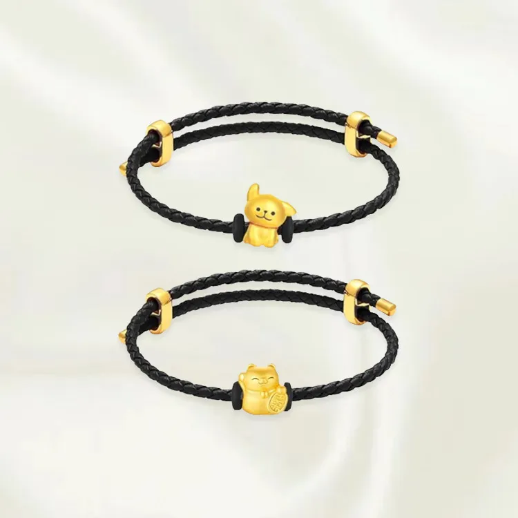 Chongqing gold store Gold Bracelet Unisex-4