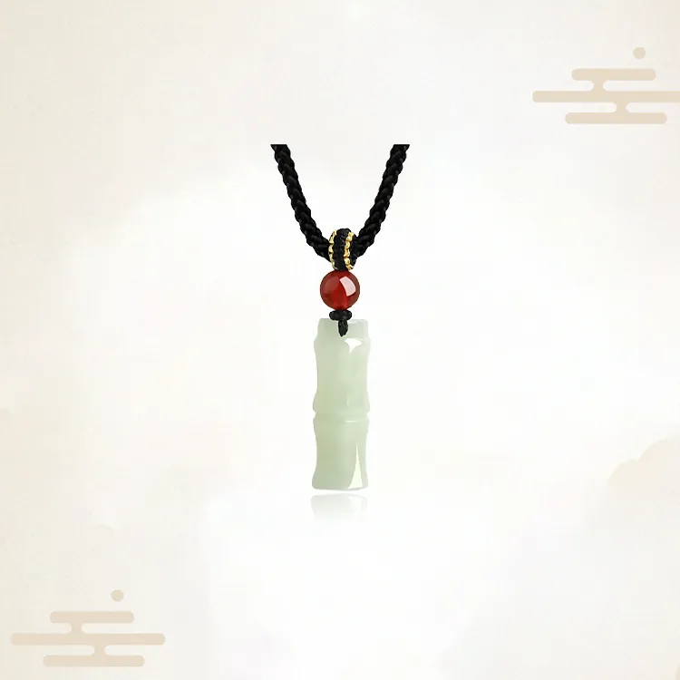 Chongqing Gold Store Chalcedony Necklaces Unisex-3