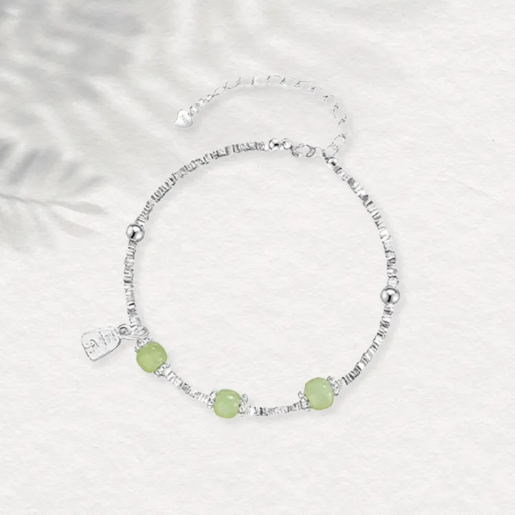 Chongqing Gold Store S925 Silver Bracelets Women's-3