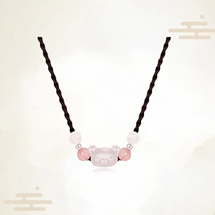 Chongqing Gold Store 999 Fine Silver Necklaces Unisex-1