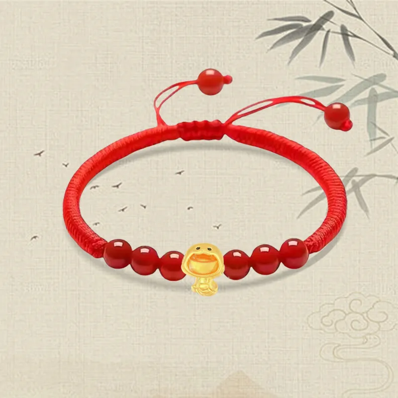 Chongqing gold store Gold Bracelet Unisex-4