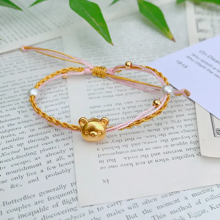 Chongqing Gold Store S999 Fine Silver Bracelets Women's-2