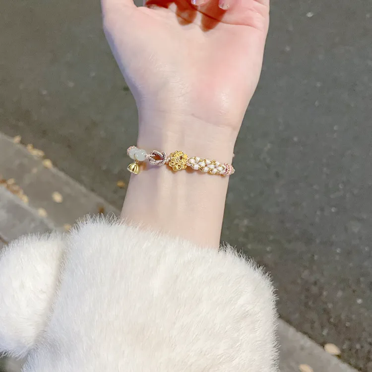 Chongqing Gold Store S999 Fine Silver Bracelets Women's-1