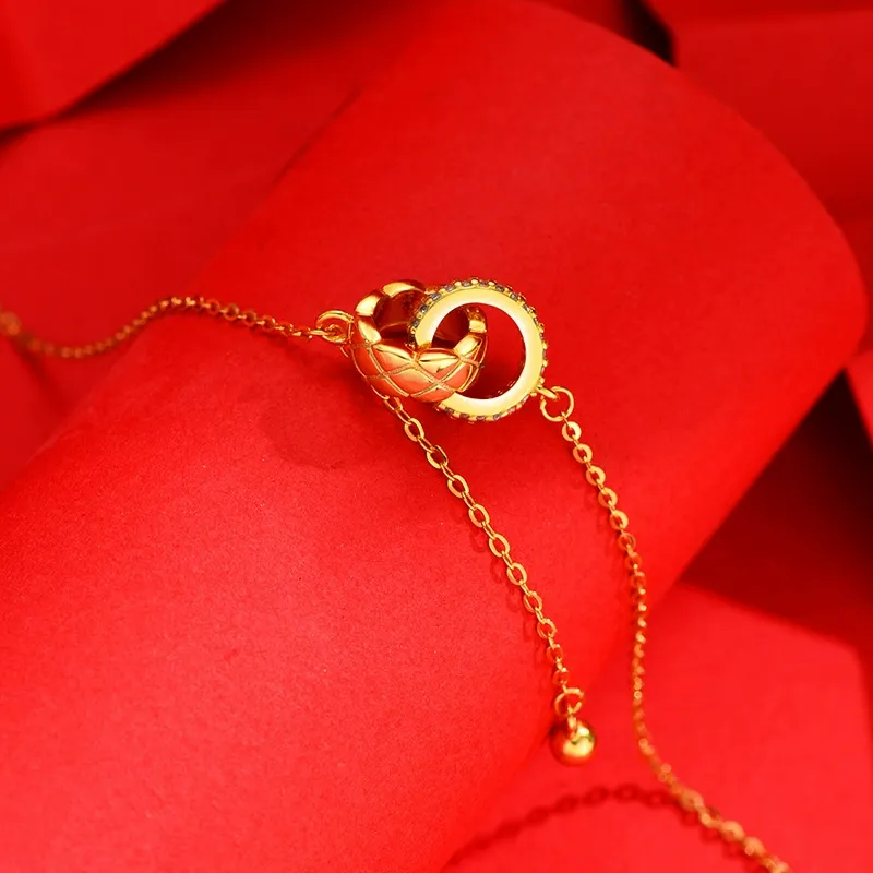 Chongqing Gold Store S925 Silver Necklaces Women's-4