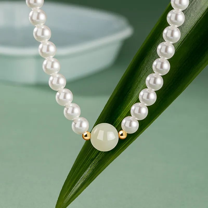 Chongqing Gold Store 925 Sterling Silver Necklaces Women's-6
