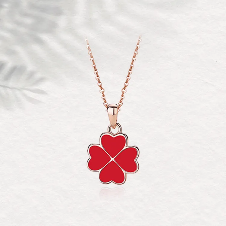 Chongqing Gold Store S925 Silver Necklaces Women's-2