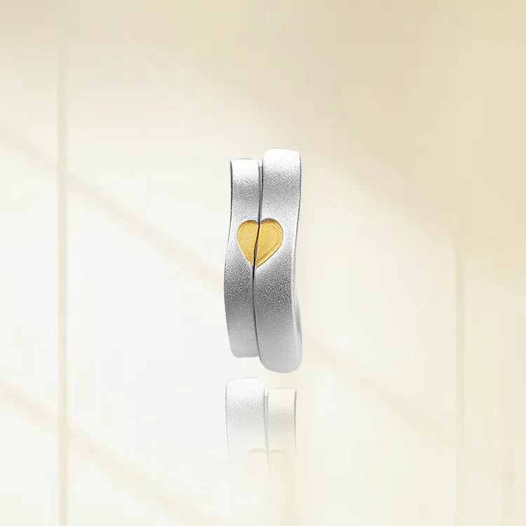 Chongqing Gold Store S925 Silver Rings Unisex-3