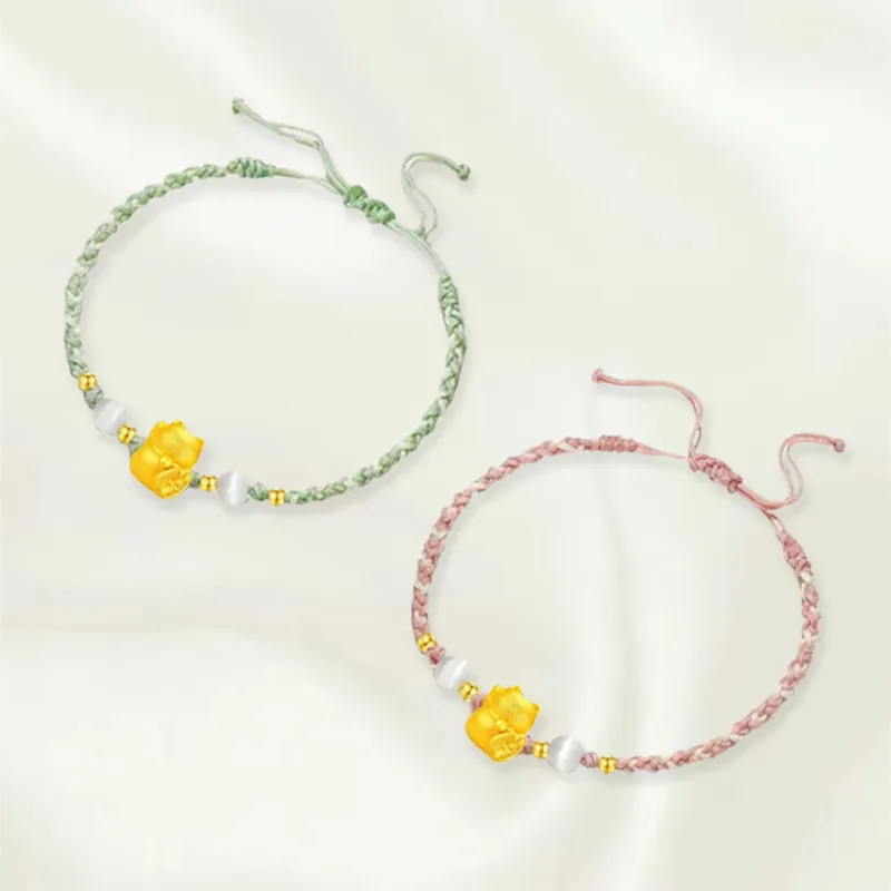Chongqing gold store Gold Bracelet Unisex-1