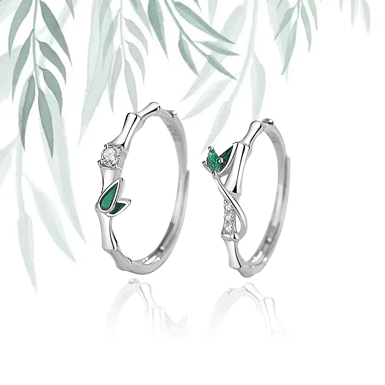 Chongqing Gold Store S925 Silver Rings Unisex-4
