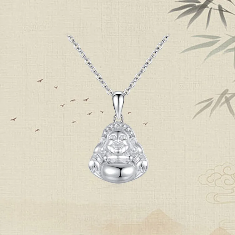 Chongqing Gold Store S925 Silver Necklaces Unisex-4