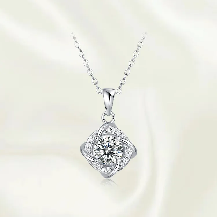 Chongqing Gold Store S925 Silver Necklaces Unisex-3
