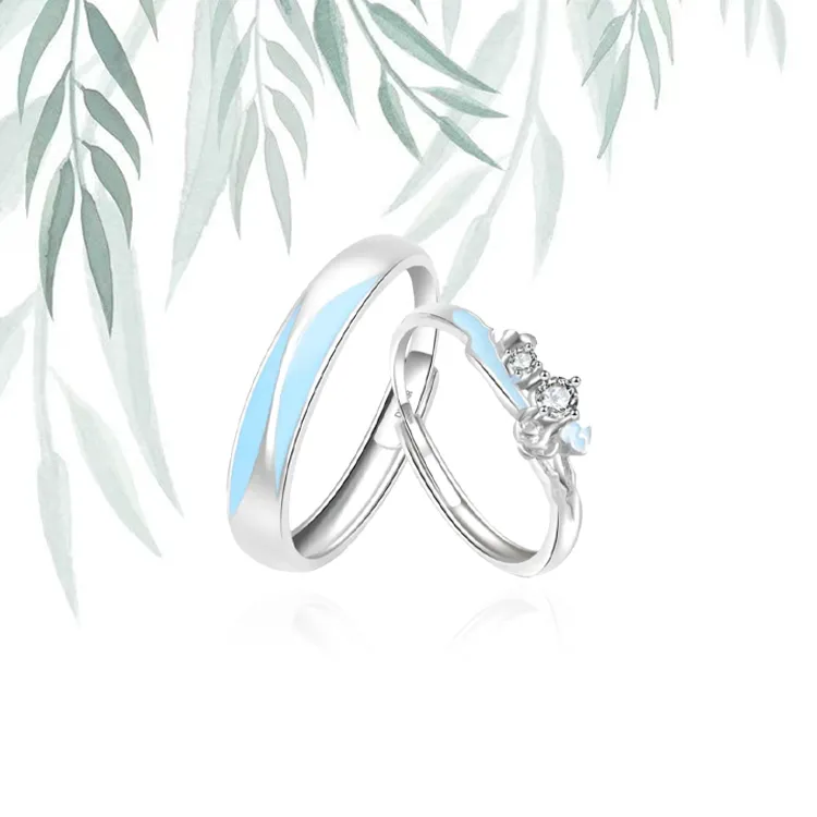 Chongqing Gold Store S925 Silver Rings Unisex-4