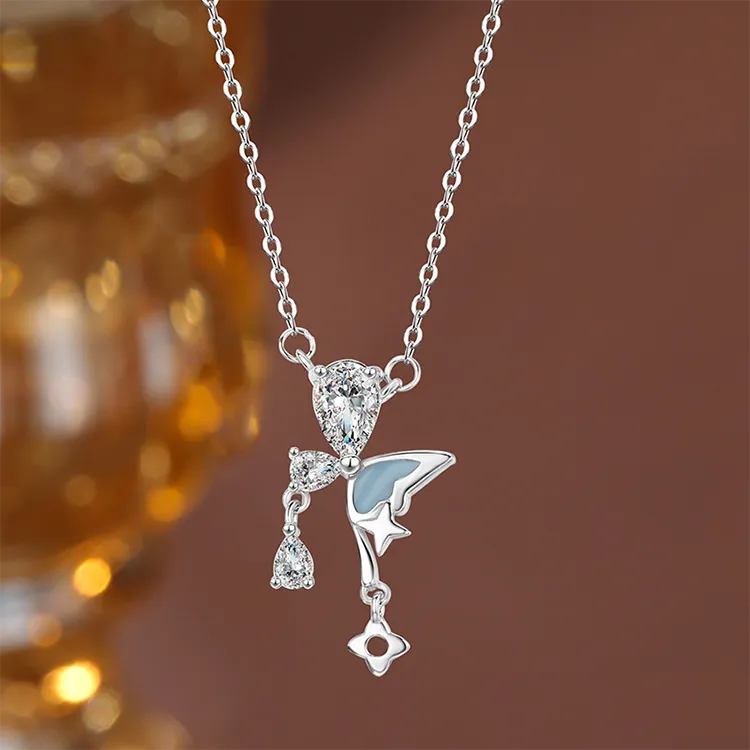 Chongqing Gold Store S 999 Fine Silver Necklaces Women's-2