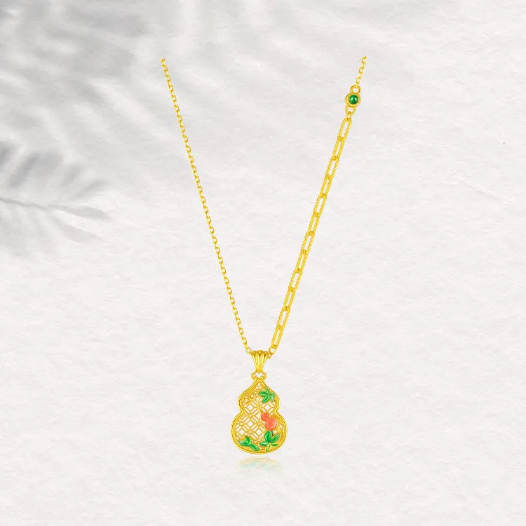 Chongqing Gold Store S925 Silver Necklaces Unisex-4