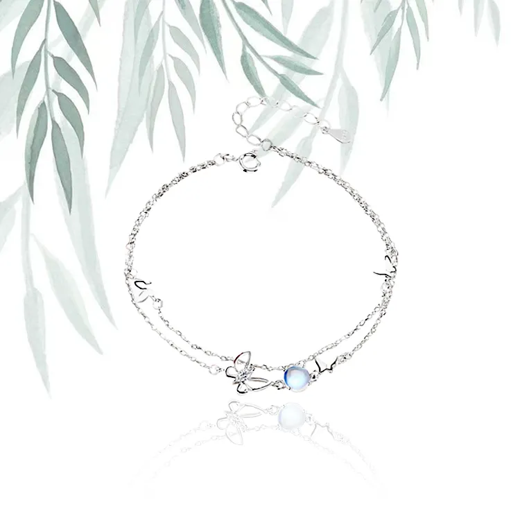 Chongqing Gold Store S925 Silver Bracelets Women's-5