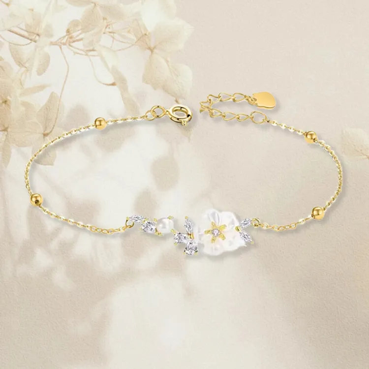 Chongqing Gold Store S925 Silver Bracelets Women's-1