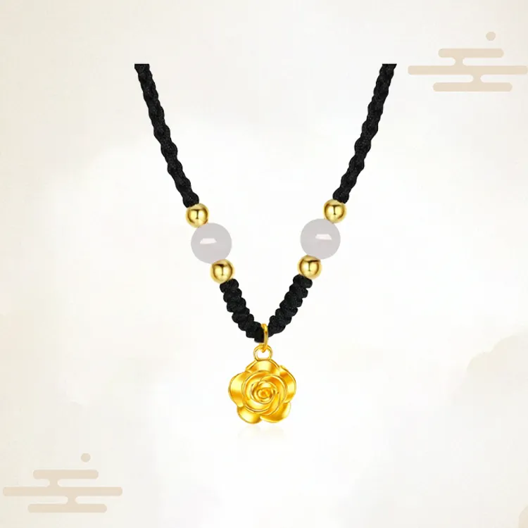 Chongqing Gold Store S990 Silver Necklaces Unisex-2