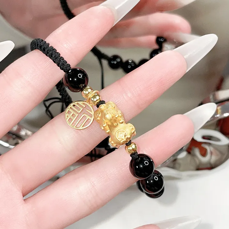 Chongqing Gold Store Agate Bracelets Women's-1