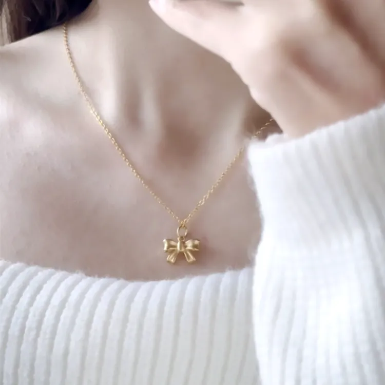 Chongqing Gold Store 999 Fine Silver Necklaces Women's-3