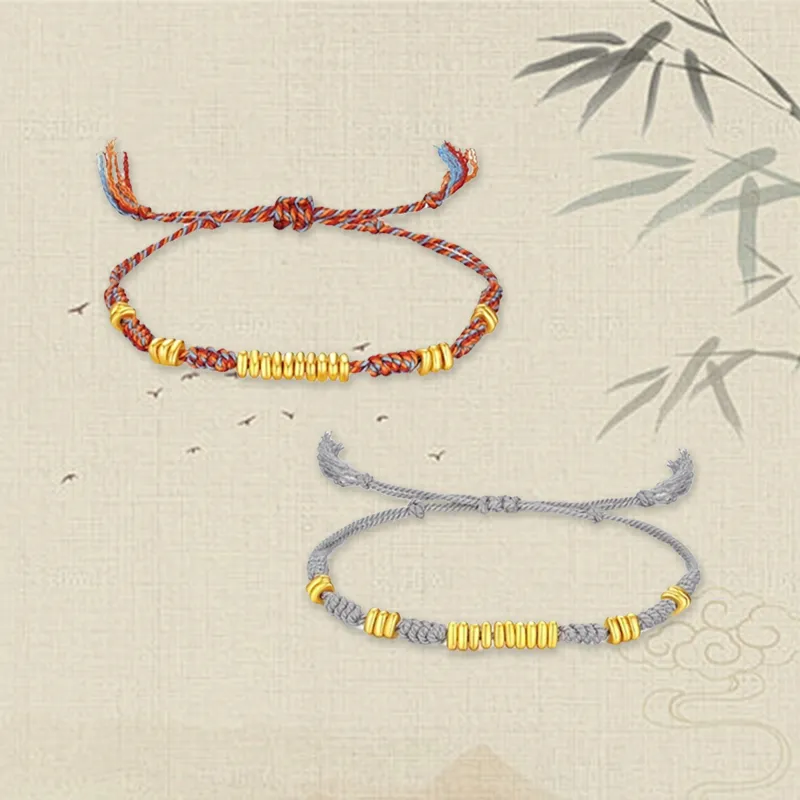 Chongqing gold store Gold Bracelet Unisex-3