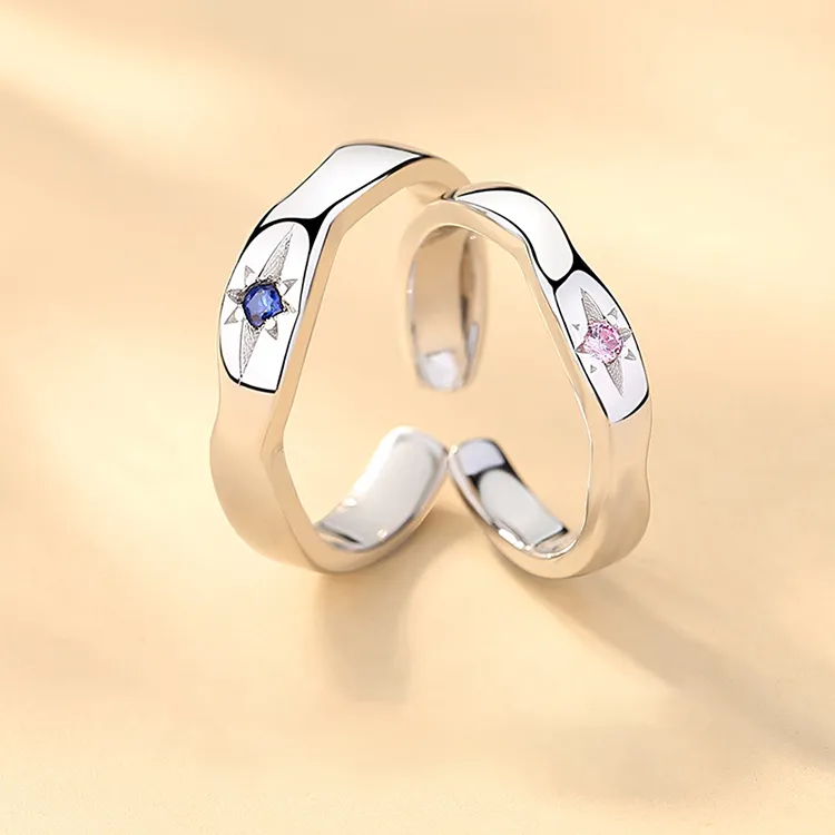 Chongqing Gold Store S925 Silver Rings Unisex-1