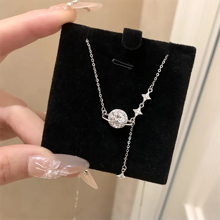 Chongqing Gold Store S925 Silver Necklaces Unisex-2