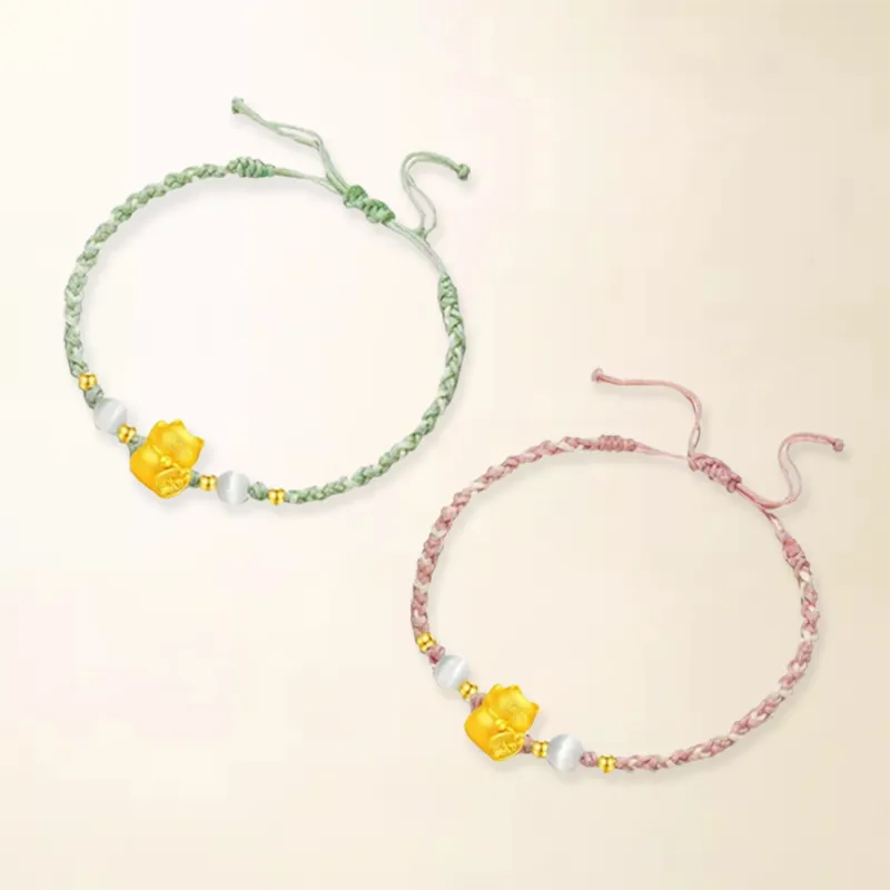Chongqing gold store Gold Bracelet Unisex-2