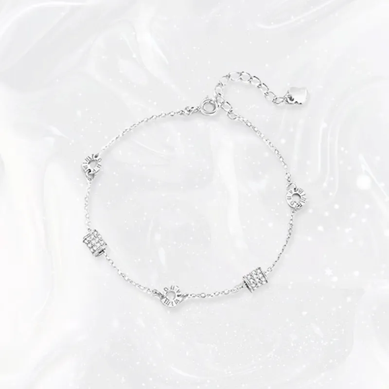 Chongqing Gold Store S925 Silver Bracelets Men's-4
