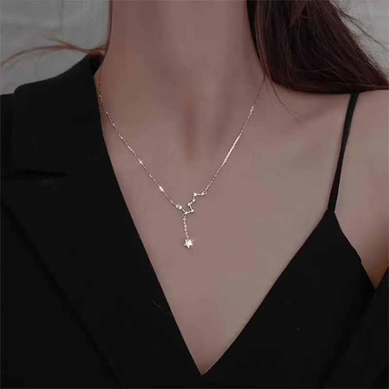 Chongqing Gold Store S925 Silver Necklaces Women's-1