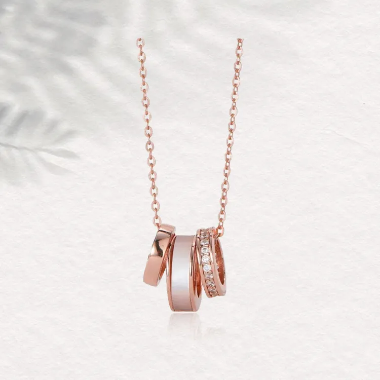 Chongqing Gold Store S925 Silver Necklaces Women's-1