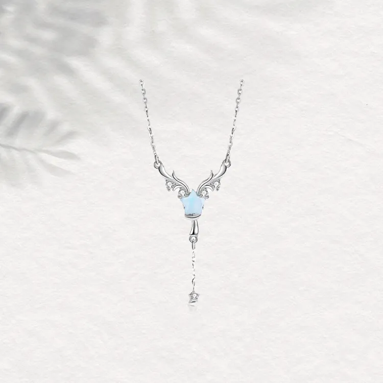 Chongqing Gold Store S925 Silver Necklaces Women's-2