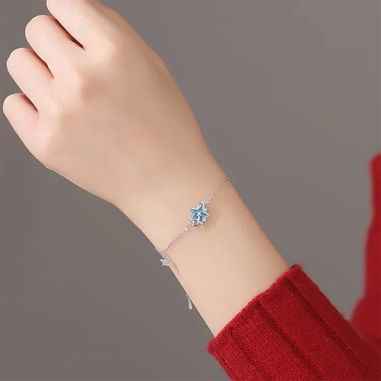 Chongqing Gold Store S 999 Fine Silver Bracelets Women's-4