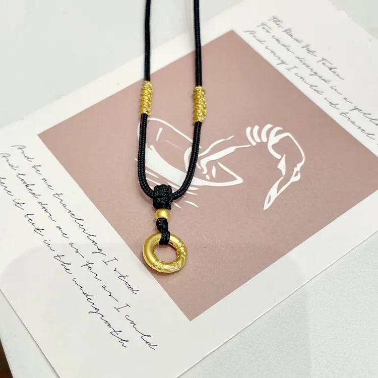 Chongqing Gold Store 999 Fine Silver Necklaces Unisex-1
